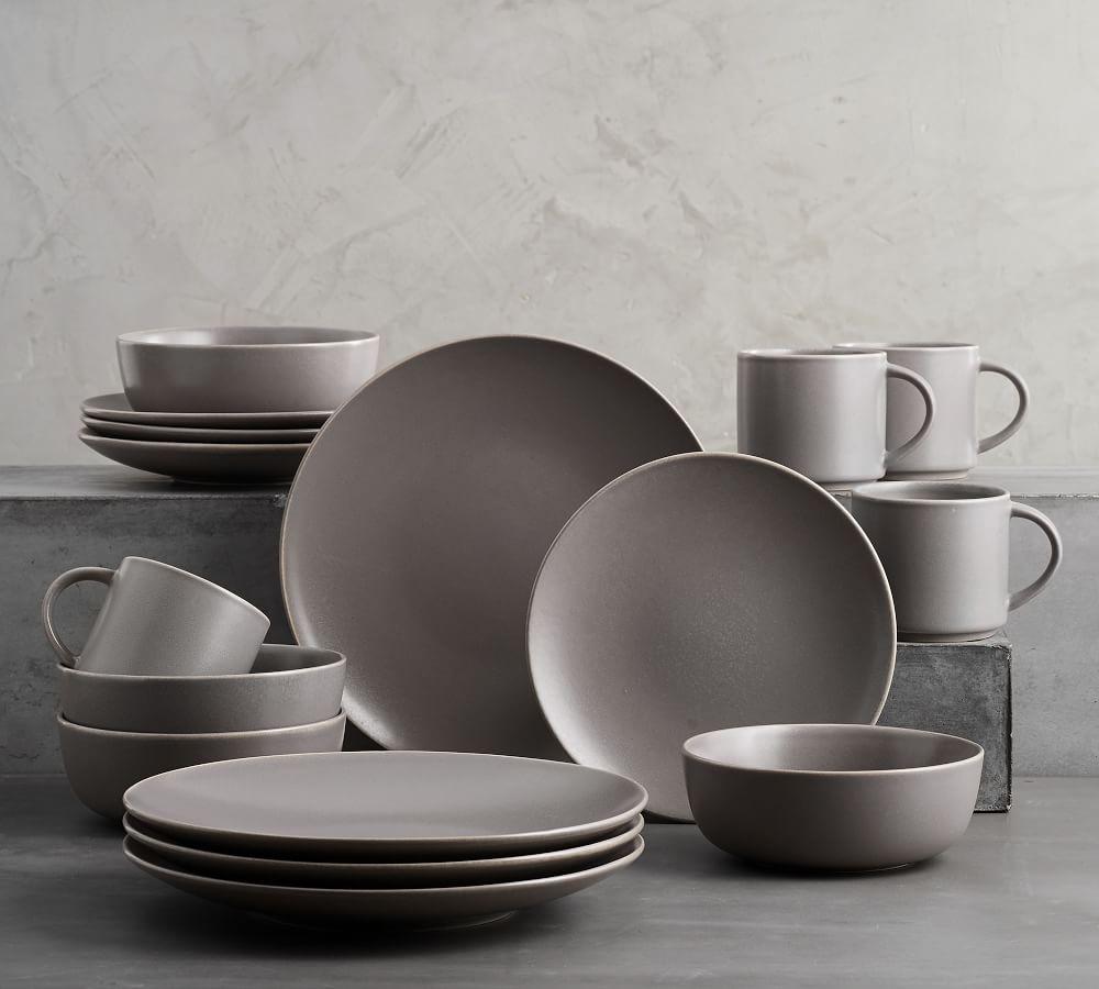 Charcoal best sale dinner set